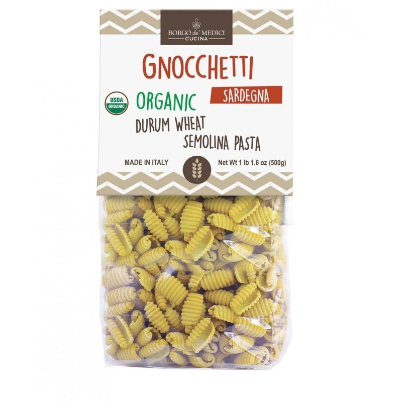 Paste Organice Din Grâu Dur Gnocchetti Borgo Di Medici 500g 0